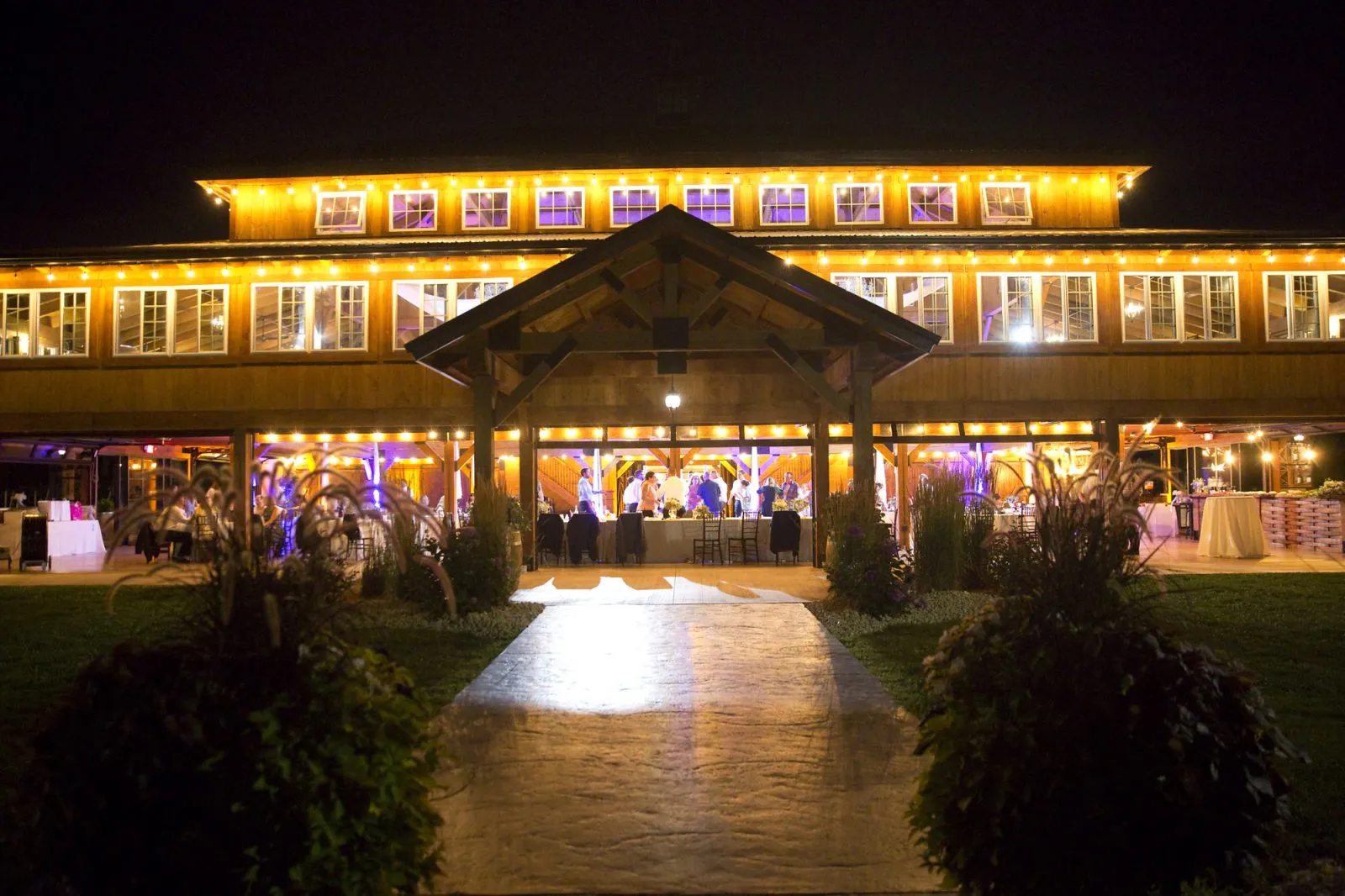 Jill and Josh at their summer wedding at Colloca Estate Winery in Sterling, NY