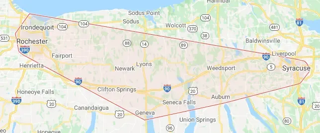 Envision Entertainment & Events Co. service area map