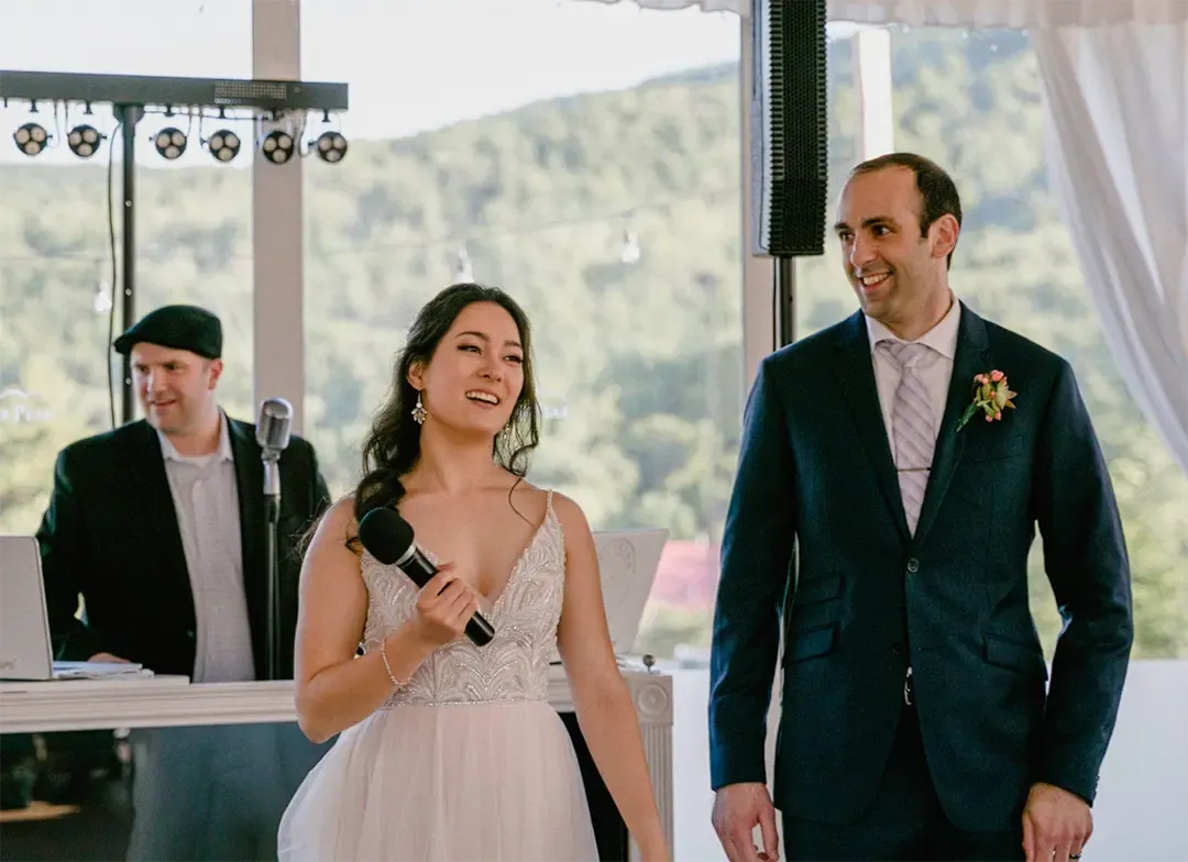 Nick and Kira wedding with Paul Manzari as DJ