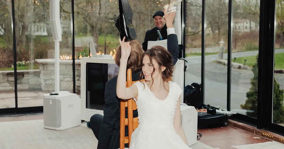 Rachel and Seth at their wedding at The Sinclair of Skaneateles