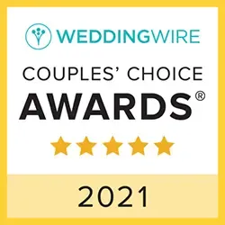 WeddingWire Couples' Choice Award 2021