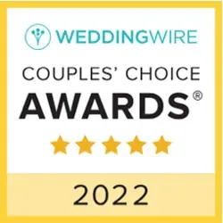 WeddingWire Couples' Choice Award 2022