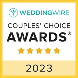 WeddingWire Couples' Choice Award 2023
