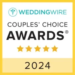 WeddingWire Couples' Choice Award 2024